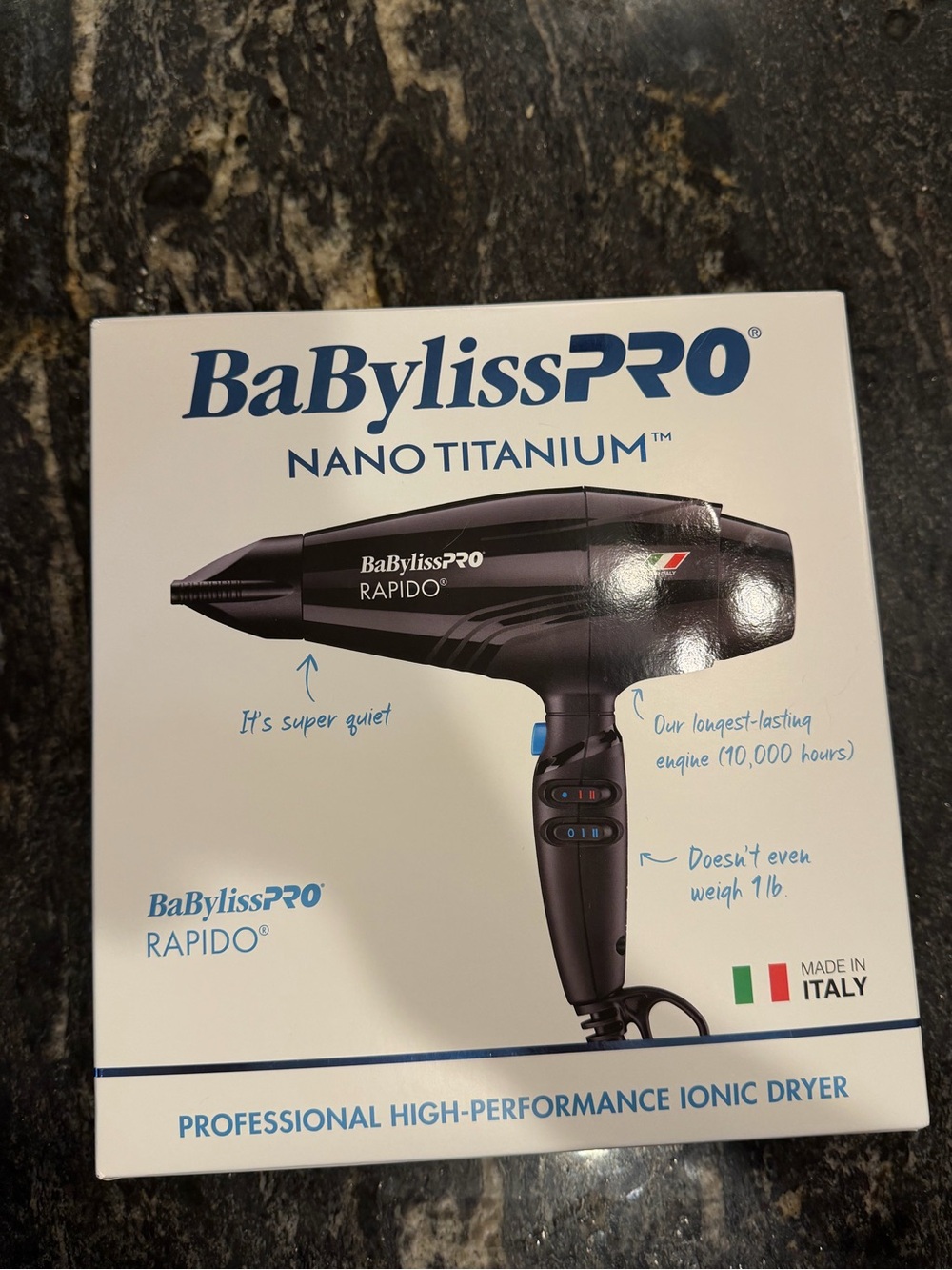 Babyliss Pro nano titanium Rapido! Brand new